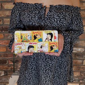 Kate Spade Archie Large Comics Continental Yellow